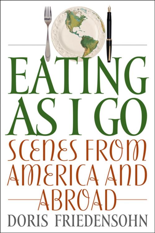 Cover of the book Eating as I Go by Doris Friedensohn, The University Press of Kentucky