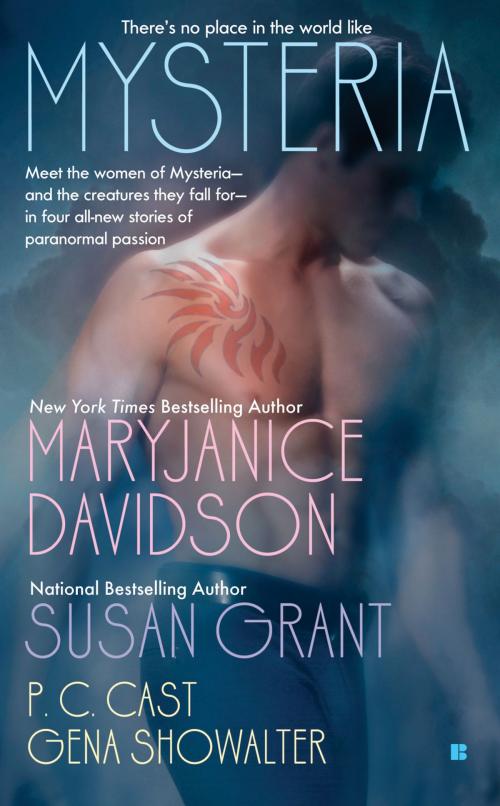 Cover of the book Mysteria by MaryJanice Davidson, P. C. Cast, Gena Showalter, Susan Grant, Penguin Publishing Group