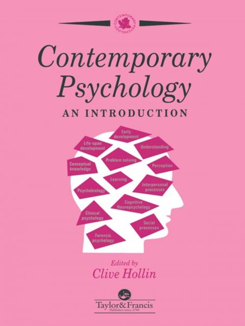 Cover of the book Contemporary Psychology by , Taylor and Francis