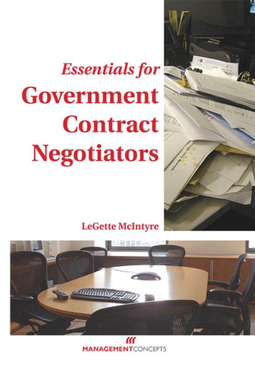 Cover of the book Essentials for Government Contract Negotiators by Legette McIntyre, Berrett-Koehler Publishers
