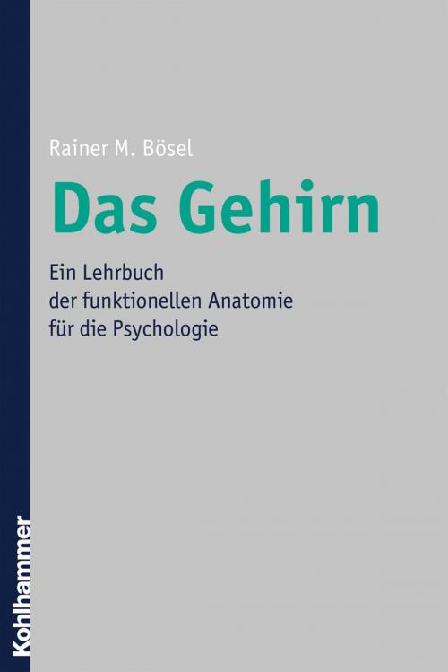 Cover of the book Das Gehirn by Rainer Bösel, Kohlhammer Verlag