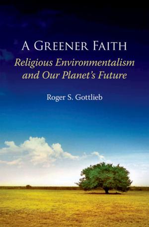 Cover of the book A Greener Faith by Alan M. Dershowitz