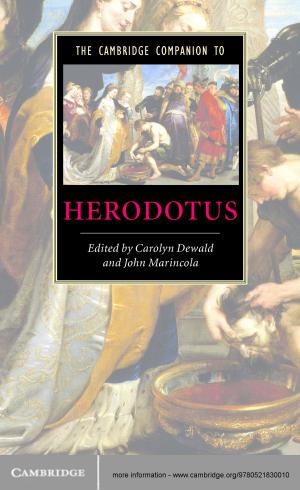 Cover of the book The Cambridge Companion to Herodotus by Surabhi Ranganathan
