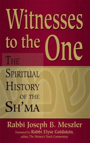 Cover of the book Witnesses to the One: The Spiritual History of the Sh'ma by Dr. Yochanan Muffs
