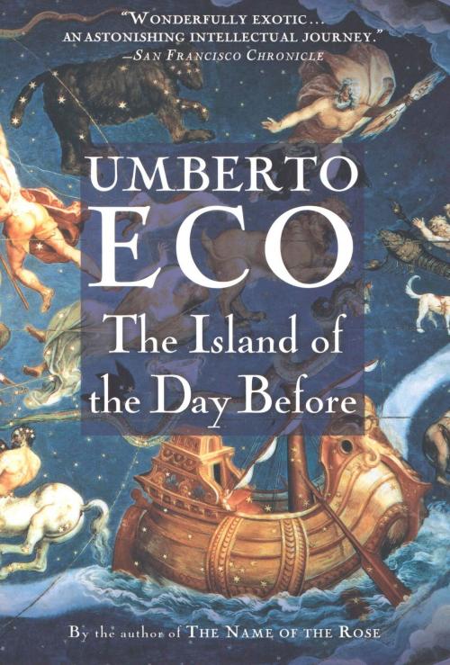 Cover of the book The Island of the Day Before by Umberto Eco, HMH Books