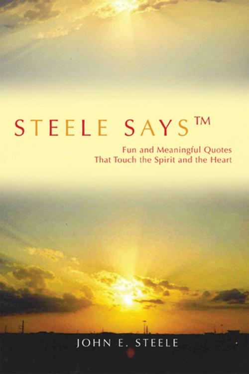 Cover of the book Steele Saysý by John E. Steele, iUniverse