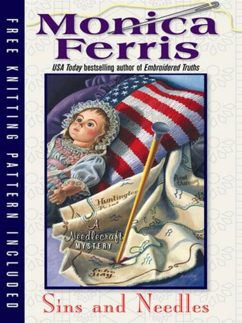 Cover of the book Sins and Needles by Monica Ferris, Penguin Publishing Group