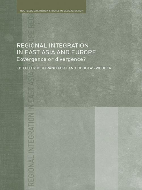 Cover of the book Regional Integration in East Asia and Europe by , Taylor and Francis