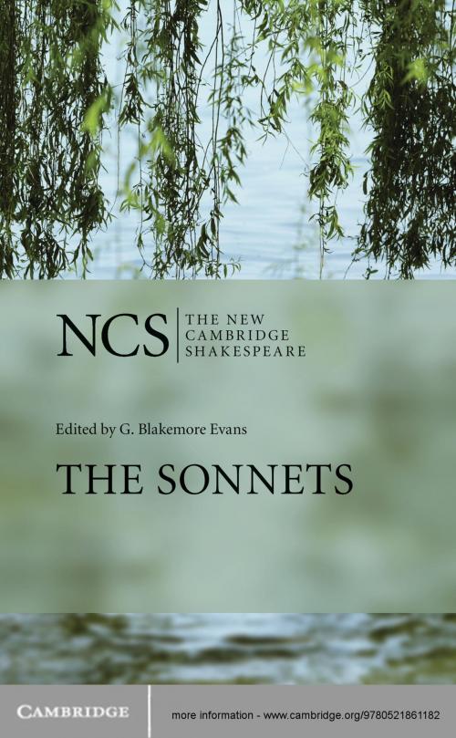 Cover of the book The Sonnets by William Shakespeare, Cambridge University Press