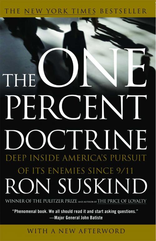 Cover of the book One Percent Doctrine by Ron Suskind, Simon & Schuster