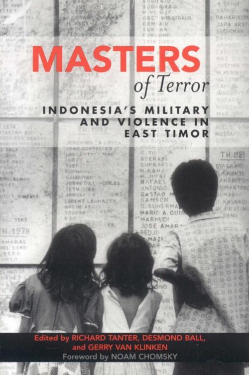 Cover of the book Masters of Terror by David Bourchier, KPP Ham, Douglas Kammen, Gerry Van Klinken, Hamish McDonald, Rowman & Littlefield Publishers