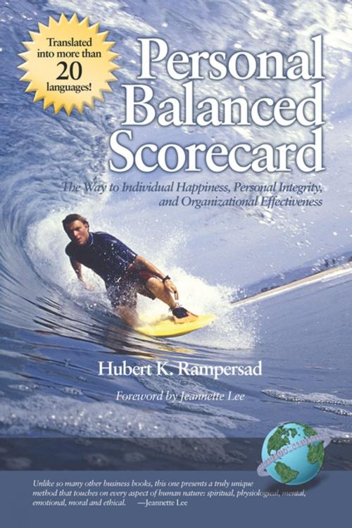 Cover of the book Personal Balanced Scorecard by Hubert K. Rampersad, Information Age Publishing