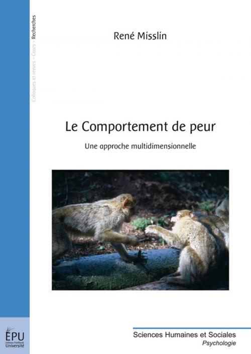 Cover of the book Le Comportement de peur by René Misslin, Publibook