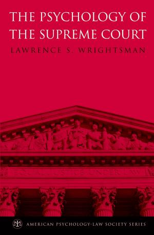 Cover of the book The Psychology of the Supreme Court by 