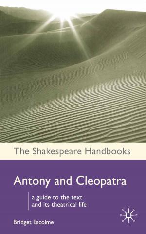 Cover of the book Antony and Cleopatra by Susan Bassnett