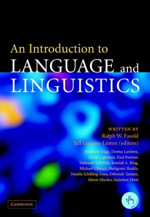 Cover of the book An Introduction to Language and Linguistics by Stefanos Zenios, Josh Makower, Paul Yock, Todd J. Brinton, Uday N. Kumar, Lyn Denend, Thomas M. Krummel