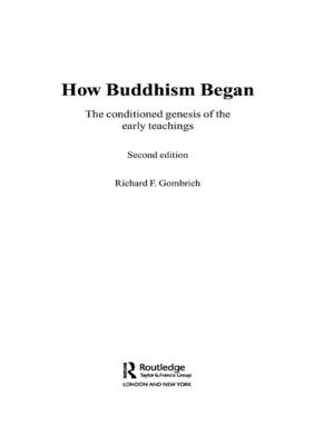 Cover of the book How Buddhism Began by Robert D. Bullard