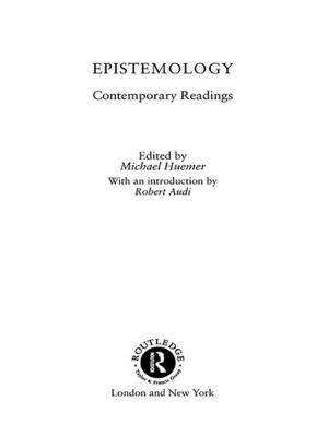 Cover of the book Epistemology: Contemporary Readings by Profesor Edgar Stones, Edgar Stones