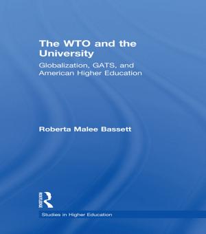 Cover of the book The WTO and the University by Moshe Maor