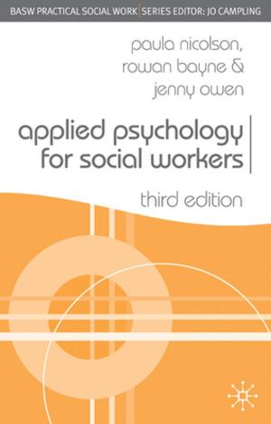 Book cover of Applied Psychology for Social Workers