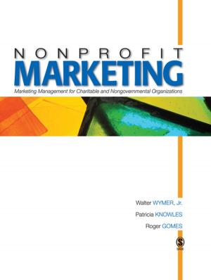 Cover of the book Nonprofit Marketing by Georgia J. Sorenson, Gill R. Hickman
