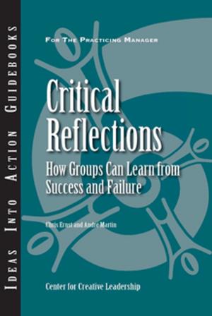 Cover of the book Critical Reflections: How Groups Can Learn From Success and Failure by Prince, Hoppe