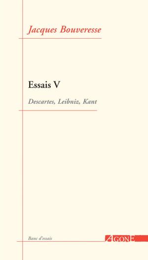 Cover of the book Essais V by Jacques Bouveresse