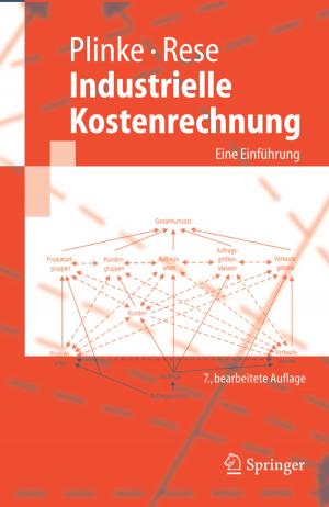 Cover of the book Industrielle Kostenrechnung by 
