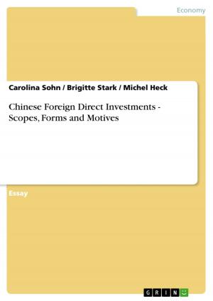 Cover of the book Chinese Foreign Direct Investments - Scopes, Forms and Motives by Silvia Schmitz-Görtler