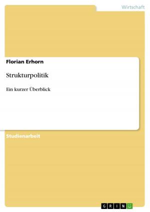 Cover of the book Strukturpolitik by Viktoria Kruse (geb. Bahle)