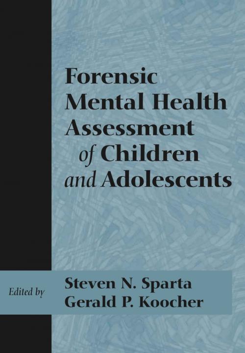 Cover of the book Forensic Mental Health Assessment of Children and Adolescents by , Oxford University Press