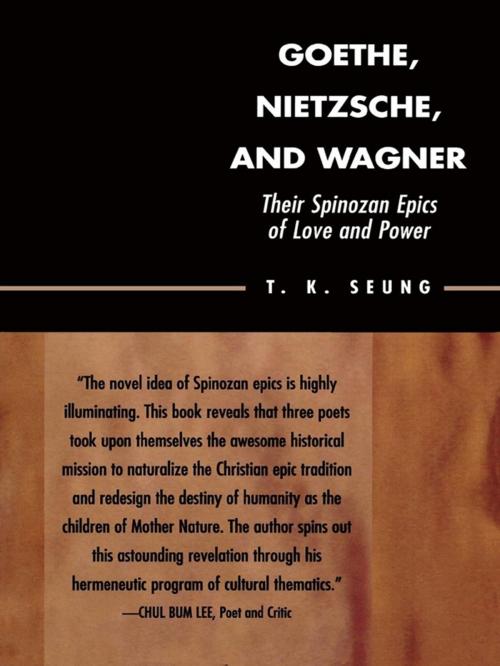 Cover of the book Goethe, Nietzsche, and Wagner by T. K. Seung, Lexington Books