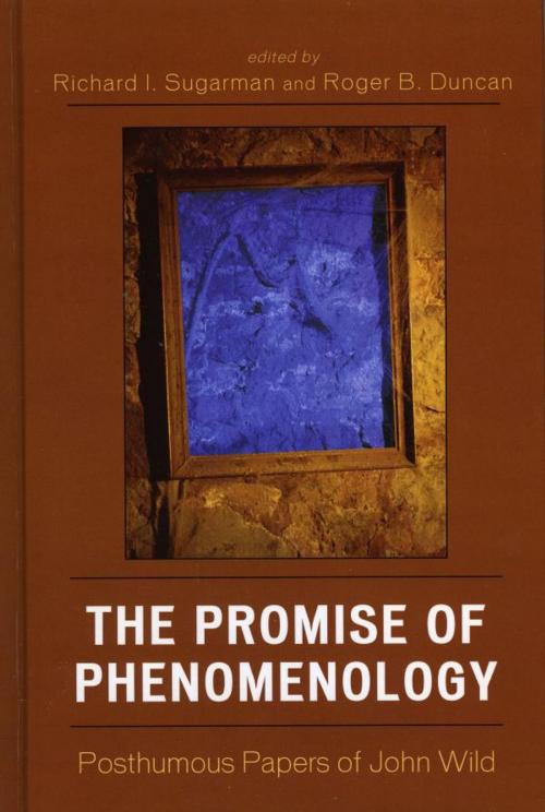 Cover of the book The Promise of Phenomenology by , Lexington Books