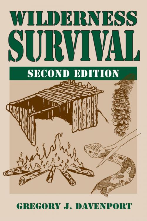 Cover of the book Wilderness Survival by Gregory J. Davenport, Stackpole Books