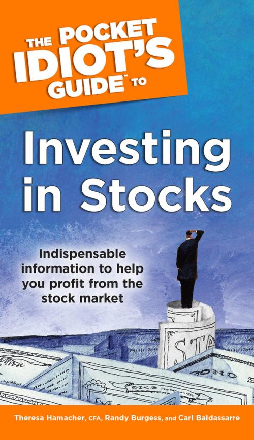 Cover of the book The Pocket Idiot's Guide to Investing in Stocks by Randy Burgess, Carl Baldassarre, DK Publishing