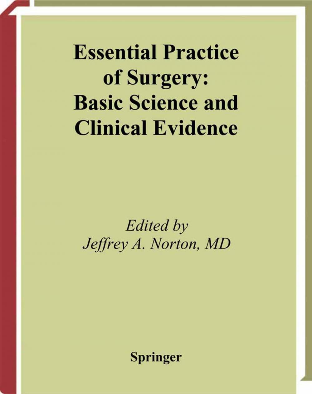 Big bigCover of Essential Practice of Surgery