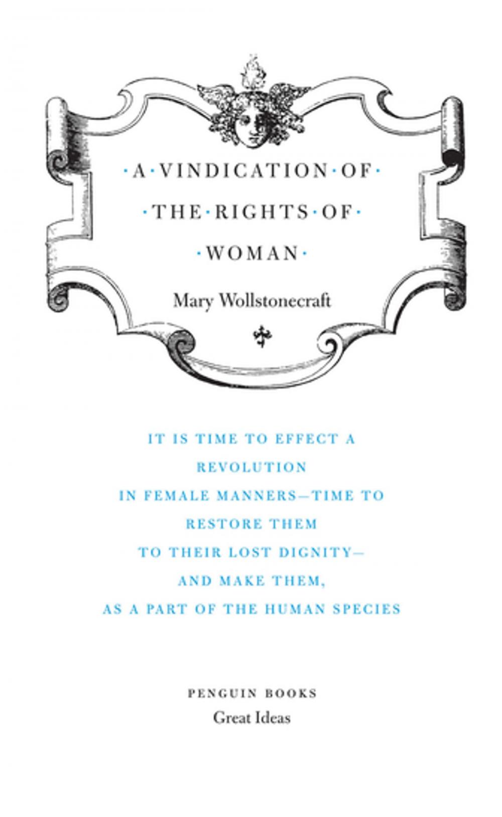 Big bigCover of A Vindication of the Rights of Woman