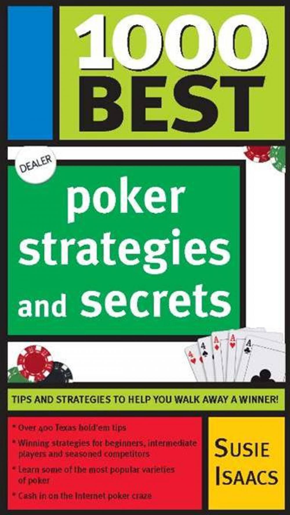 Big bigCover of 1000 Best Poker Strategies and Secrets