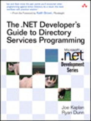 Cover of the book The .NET Developer's Guide to Directory Services Programming by Walter Glenn, Scott Lowe, Joshua Maher