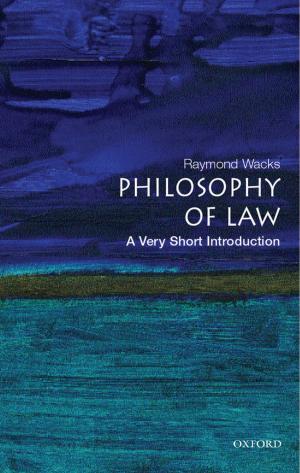 Cover of the book Philosophy of Law: A Very Short Introduction by Maarten A. Hajer