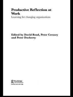 Cover of the book Productive Reflection at Work by David Heer