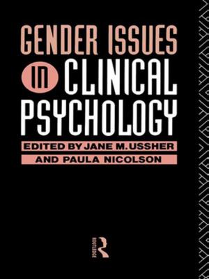 Cover of the book Gender Issues in Clinical Psychology by Janet C. Richards, Sharon K. Miller