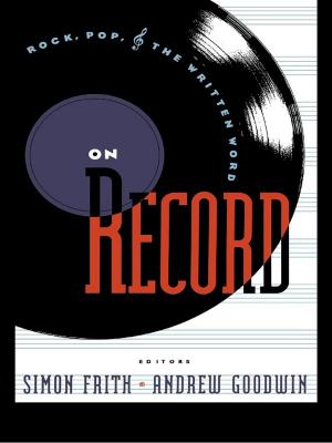 Cover of the book On Record by Frank Burton, Pat Carlen