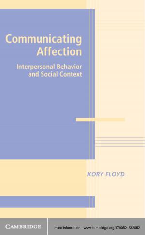 Cover of the book Communicating Affection by Zeev Maoz