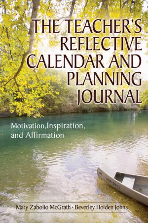 Cover of the book The Teacher's Reflective Calendar and Planning Journal by Professor Robert P. Burns, Richard Burns