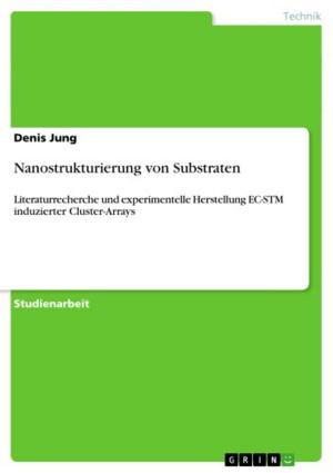 Cover of the book Nanostrukturierung von Substraten by Richard Kasongo