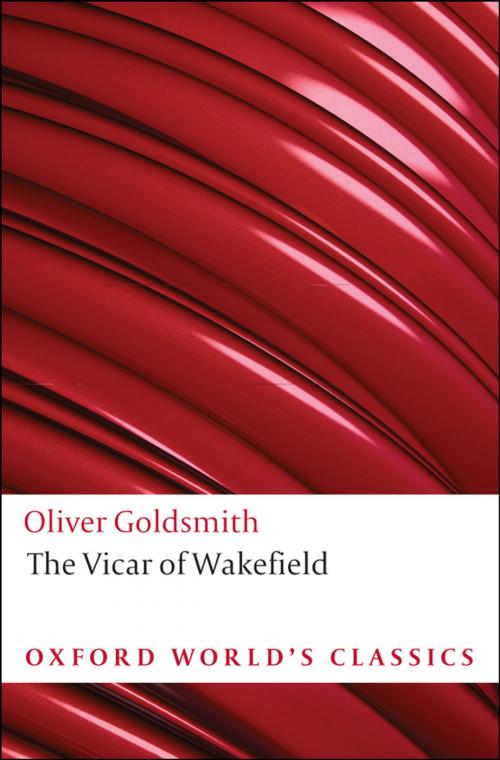 Cover of the book The Vicar of Wakefield by Oliver Goldsmith, OUP Oxford