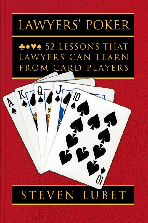 Cover of the book Lawyers' Poker by Steven Lubet, Oxford University Press