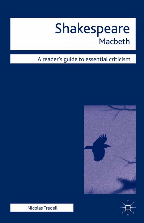 Cover of the book Macbeth by Nicolas Tredell, Macmillan Education UK