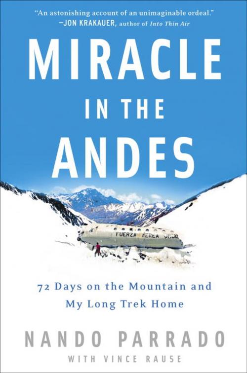 Cover of the book Miracle in the Andes by Nando Parrado, Crown/Archetype